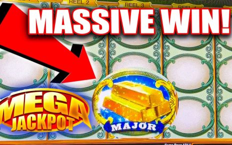 GREEN MACHINE HIGH LIMIT ★ MASSIVE MAJOR JACKPOT AWARDED ➜ CASINO SLOT MACHINE WIN