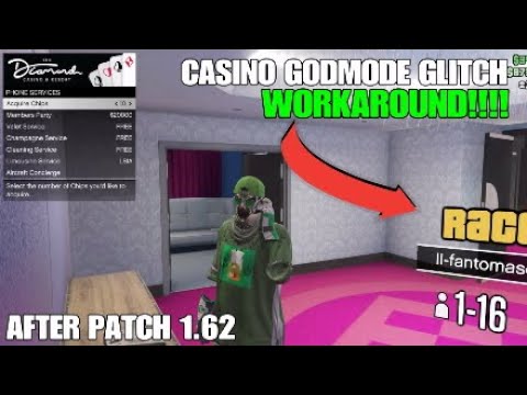 GTA 5 ONLINE Casino God Mode Glitch (Its Back 100% Workaround 1.62)