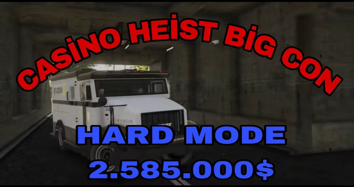 GTA ONLİNE CASİNO HEİST HARD MODE/BİG CON(2.585.000)/ANLATIMLI HEİST