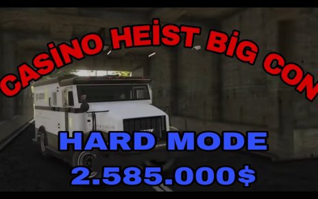 GTA ONLİNE CASİNO HEİST HARD MODE/BİG CON(2.585.000)/ANLATIMLI HEİST