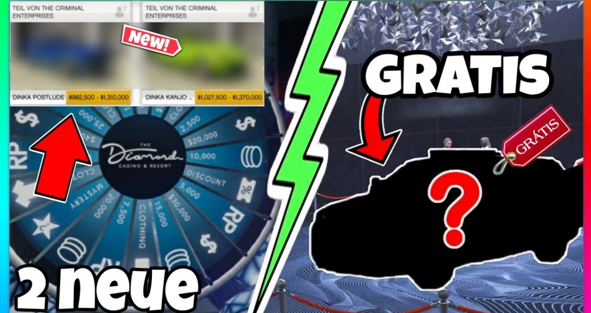 GTA ONLINE neue Eventwoche mit 2 neuen DLC AUTOS❗️Neues Casino Auto, viel Geld und neues Update GTA