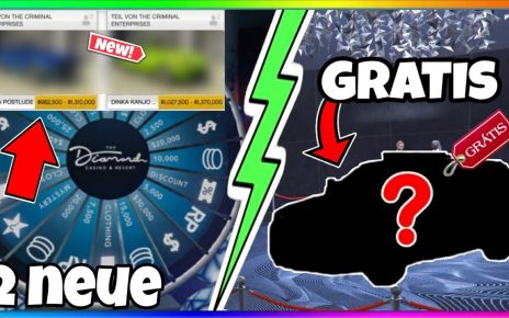 GTA ONLINE neue Eventwoche mit 2 neuen DLC AUTOS❗️Neues Casino Auto, viel Geld und neues Update GTA