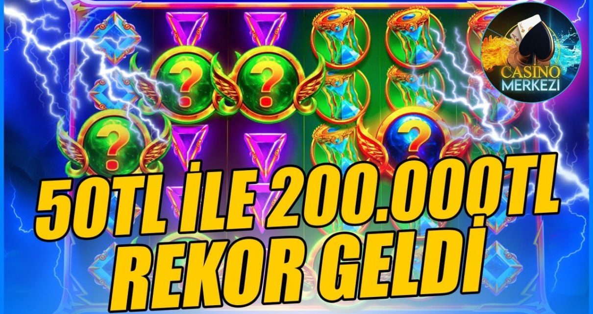 Gates Of Olympos | ALL-İN TATKTİĞİYLE 50 LİRADAN İLE 204.000 TL EFSANE KAZANÇ GELDİ!!! | BIG WIN