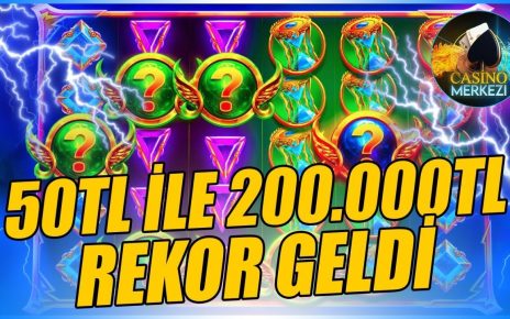 Gates Of Olympos | ALL-İN TATKTİĞİYLE 50 LİRADAN İLE 204.000 TL EFSANE KAZANÇ GELDİ!!! | BIG WIN