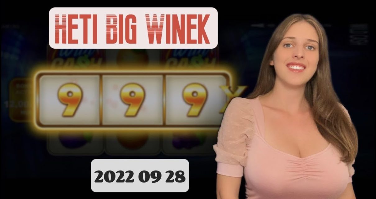 Heti Big Winek online casino játékokkal – 2022 Szeptember 28