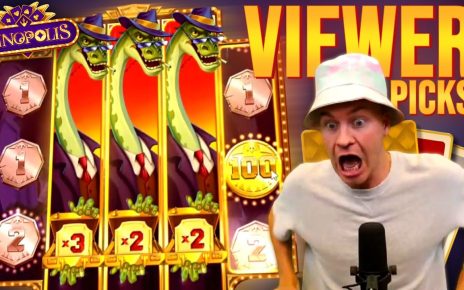 INSANE VIEWER PICKS ON DINOPOLIS! Mega Big Win Highlight