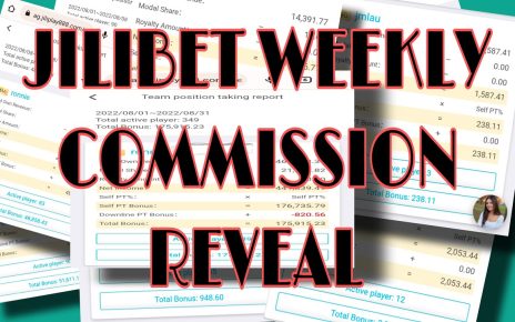 JILIBET WEEKLY COMMISSION REVEAL | JILIBET ONLINE CASINO #incomereveal #jilibet