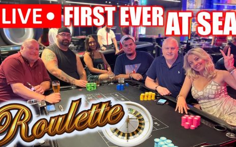 LIVE ROULETTE! ? THE FIRST EVER HIGH LIMIT CASINO TABLE GAMES AT SEA!