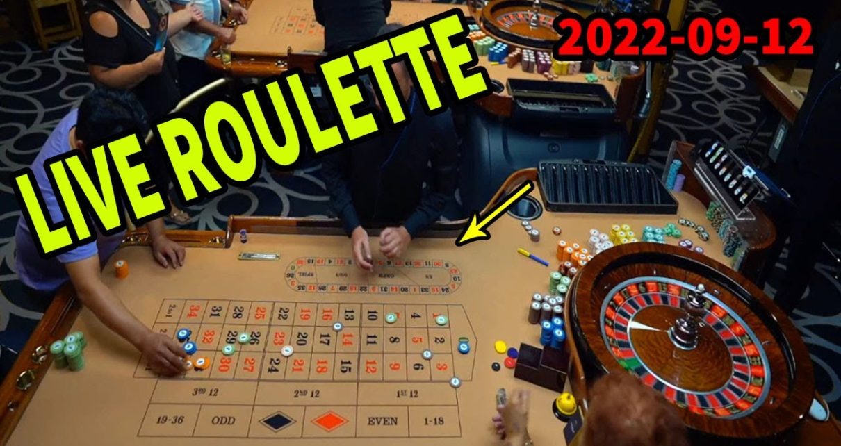LIVE ROULETTE⚠️ existent Casino Table nighttime Monday Special Bet  ✔️ 2022-09-12