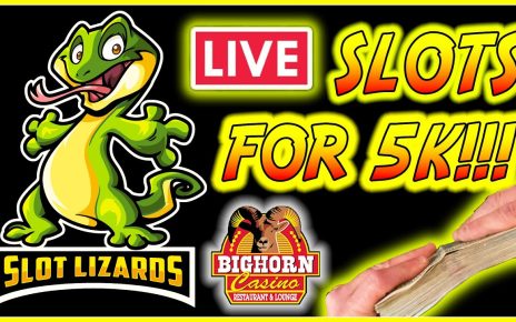 ? LIVE SLOT PLAY FOR 5K SPECIAL! JACKPOT INCOMING AT THE BIGHORN CASINO!