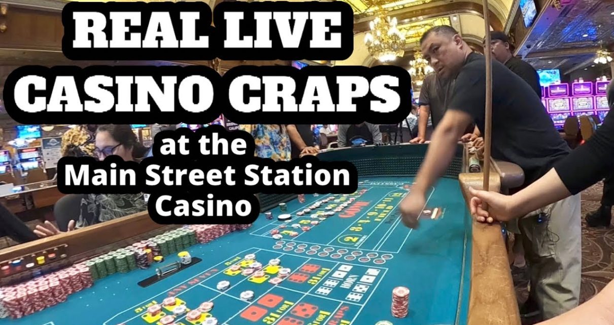 Live Casino Craps: Hawaii Craps Shooters at the Main Street Station Casino