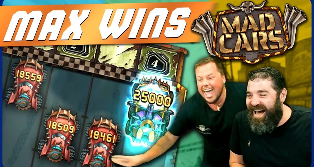 MAX WINS on Mad Cars slot!