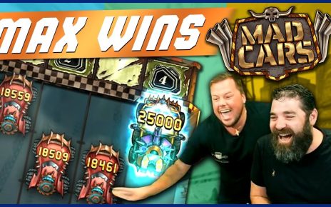 MAX WINS on Mad Cars slot!