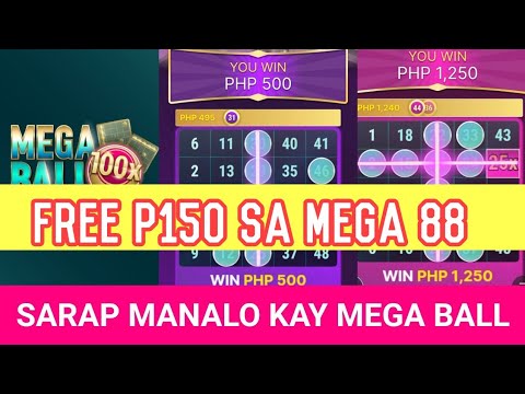 MEGA 88 ONLINE CASINO |FREE P150 PAANO MAKUHA |MEGA BALL GAME PLAY