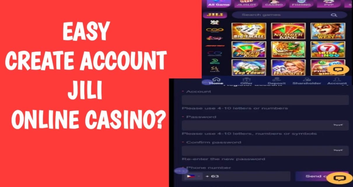 Madali ba mag Create ng account sa Jili Online Casino || How to Create Account in Jili Online Casino