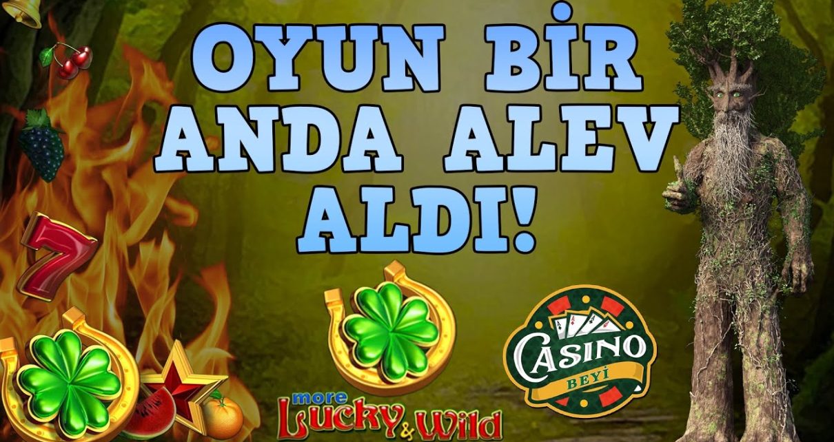 ?#MoreLuckyWild'da Kasamız Alev Aldı! – Casino Beyi #slot #casino #slotoyunları #egt #egtslot