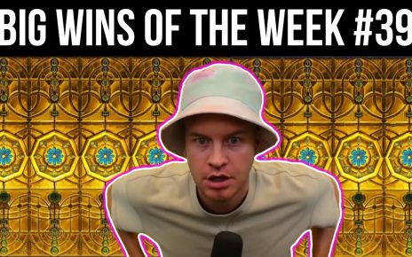 NEW BIG WINS OF THE WEEK IN ONLINE CASINO #39 | TOP 3 tape BIGGEST STREAMERS WINS IN SLOTS