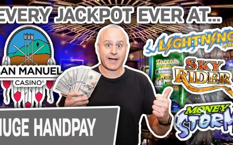 ? No WAY! EVERY Jackpot I’ve EVER Hit @ San Manuel Casino ⚡ Lightning Link, Money Storm, Sky Rider!