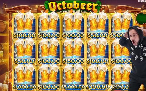 OCTOBEER FORTUNES BRAND NEW SLOT – BIG BONUS BUY  – BIG CASINO WIN – CASINO SLOT ONLINE