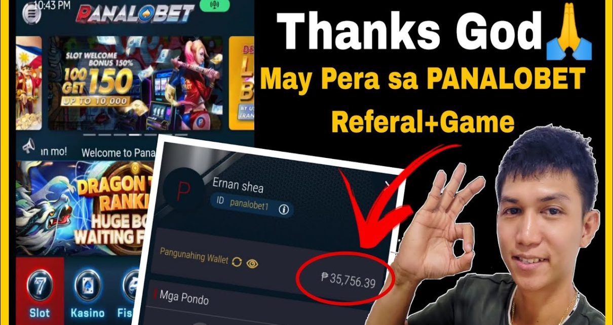 PANALOBET ONLINE CASINO | CAN EARN  via Game & Referal | Lets watch this Video and Learn How???