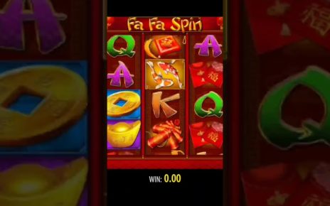 Playing online Casino Fa Fa Spin at 747Live.com