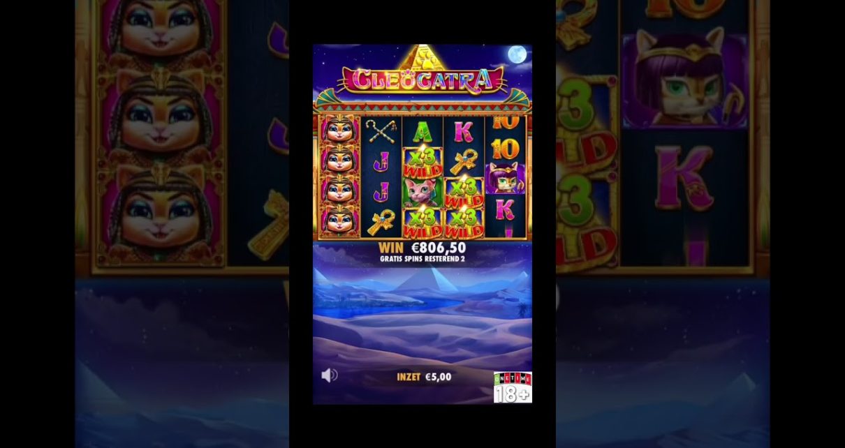 SENSATIONAL WIN CLEOCATRA PRAGMATIC PLAY in online casino