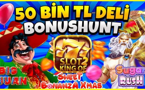 SLOT OYUNLARI ⭐ 50.000₺ DEV BONUSHUNT #slot #slotoyunları #casino