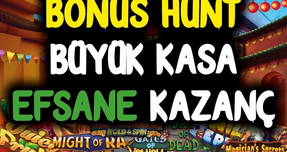 SLOT OYUNLARI BONUS HUNT BÜYÜK KASA İLE GÜZEL KAZANÇ SAĞLADIK #slotoyunları #casino #slot