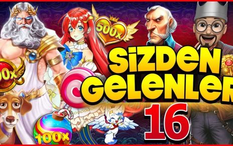 SLOT OYUNLARI ⭐ EN ÇOK KAZANDIRAN ✴️SİZDEN GELENLER BİGWİN 16⭐ #slot #slotoyunları #casino