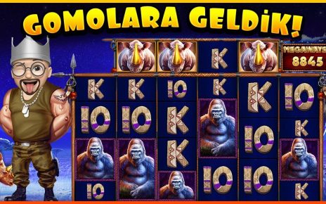 SLOT OYUNLARI ⭐? GREAT RHINO MEGAWAYS ?⭐ GORİLLERE SELAMLAR ⭐? #slot #slotoyunları #casino