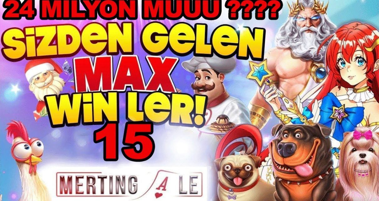 SLOT OYUNLARI ?? SİZDEN GELEN REKOR KAZANÇLAR 15?? 24 MİLYON MUUUU ??? ? #slot #slotoyunları #casino