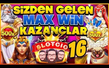 SLOT OYUNLARI ♦️ SİZDEN GELEN REKOR KAZANÇLAR 16 ? SEN NAPTIN ???? #slot #slotoyunları #casino