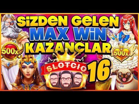 SLOT OYUNLARI ♦️ SİZDEN GELEN REKOR KAZANÇLAR 16 ? SEN NAPTIN ???? #slot #slotoyunları #casino