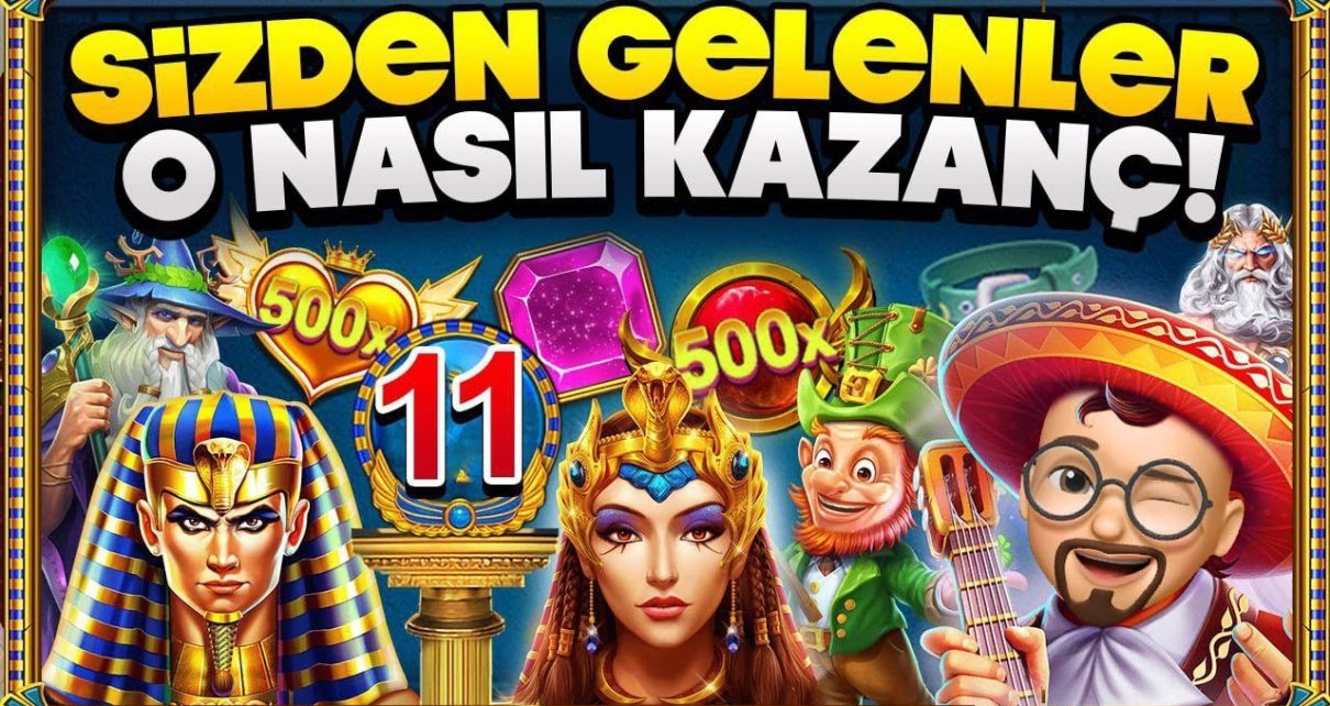 SLOT SİZDEN GELENLER ? SLOT OYUNLARI MAX WİN 11 ?ı