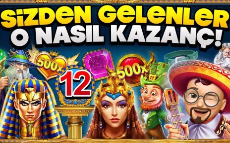 SLOT SİZDEN GELENLER ? SLOT OYUNLARI MAX WİN 12 ? #slot #slotoyunları #casino