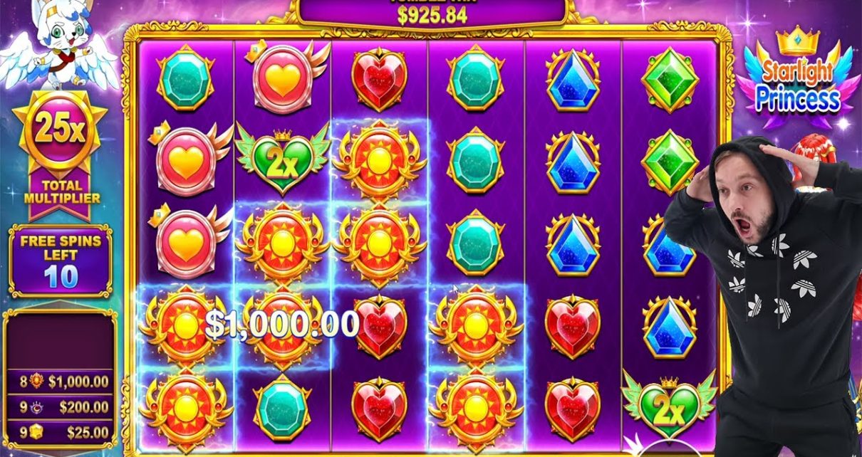 STARLIGHT PRINCESS⭐ HIT BEST SYMBOL with 29X MULTIPLIER – HUGE WINS CASINO SLOT ONLINE GAME