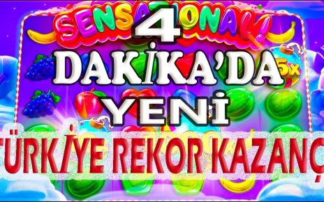 SWEET BONANZA | 4 Dakikada Yeni Türkiye Rekor Kazancım Bigwin | #slot #casino #sweetbonanza #taktik