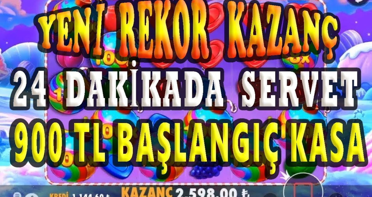 SWEET BONANZA | 900 TL BAŞLANIÇ YENİ REKOR KAZAÇ |ç