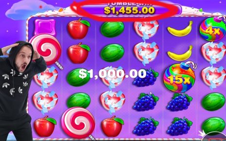 SWEET BONANZA – HIT BEST SYMBOL RESPIN – LARGE WINS BIG BONUS BUY CASINO SLOT ONLINE GAME