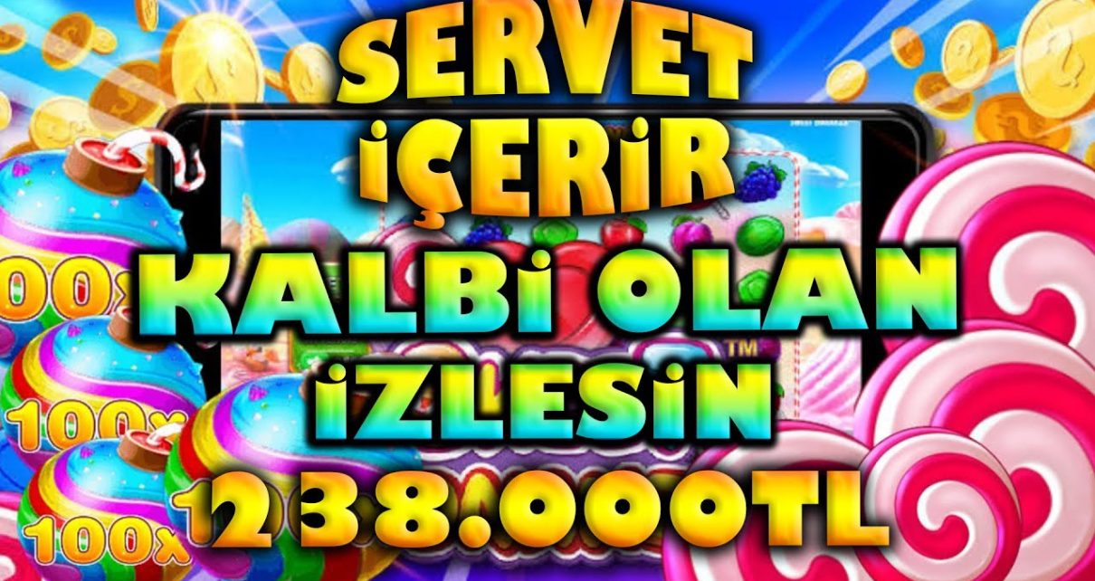 SWEET BONANZA | Rekor Kazanç 238.000 TL Bigwin | #slot #casino #sweetbonanza #taktik #100x #50x