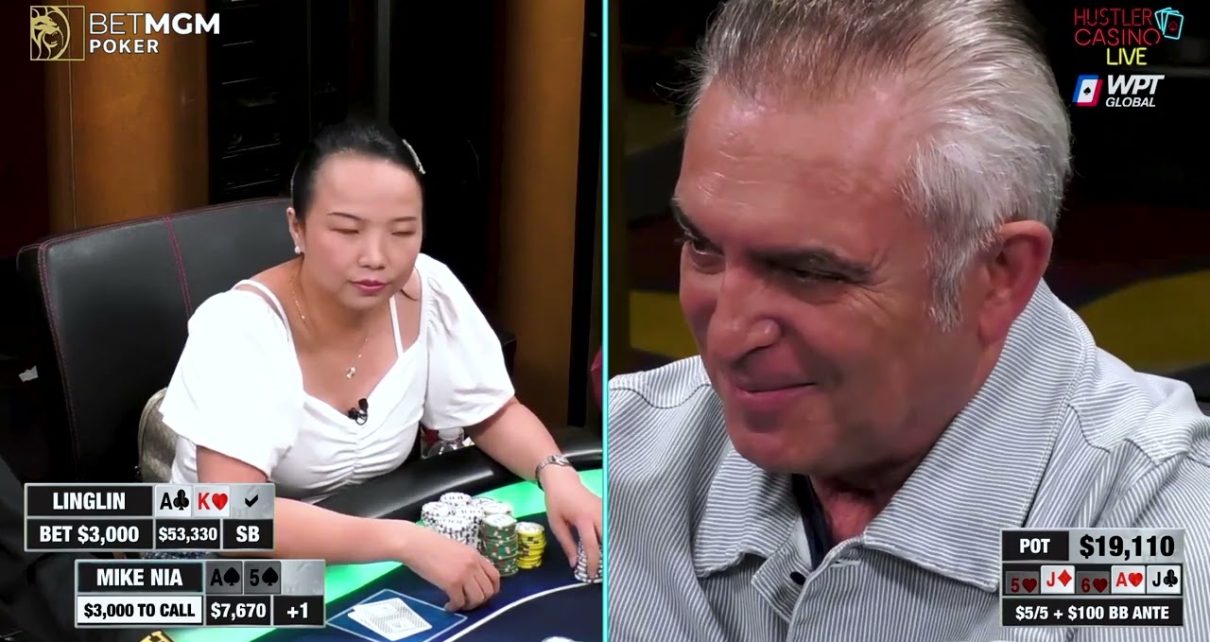 She Can NEVER Lose at This Table @Hustler Casino Live