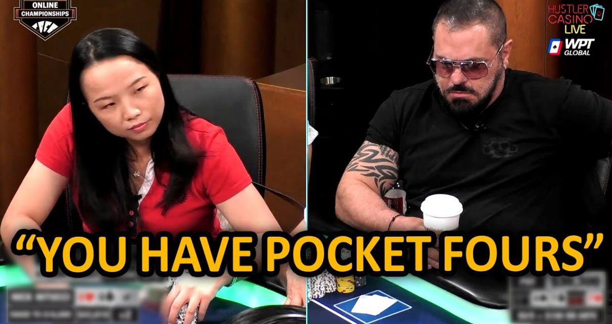 She Knows Nick Vertucci’s Hand But Instantly Regretted This @Hustler Casino Live