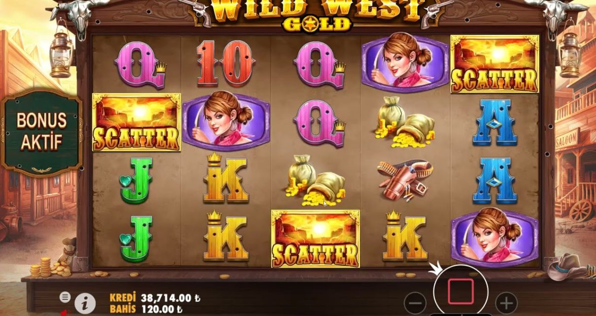 SlotOyunları l WildWestGold l Para Yağmuru Resmen Ortalık Aleve Döndü #casino #slot #pragmaticplay