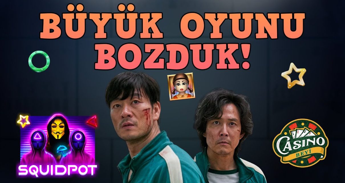 ?#Squidpot'ta Gerekeni Yaptık ve Oyunu Çözdük! – Casino Beyi #slot #slotoyunları #casino #bgaming