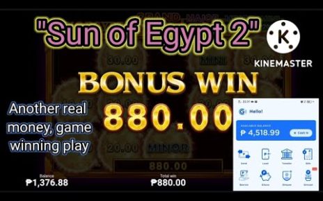 Sun of Egypt 2. Slot game winning play. JILI Online Casino slot game.