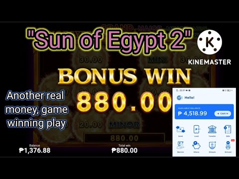 Sun of Egypt 2. Slot game winning play. JILI Online Casino slot game.