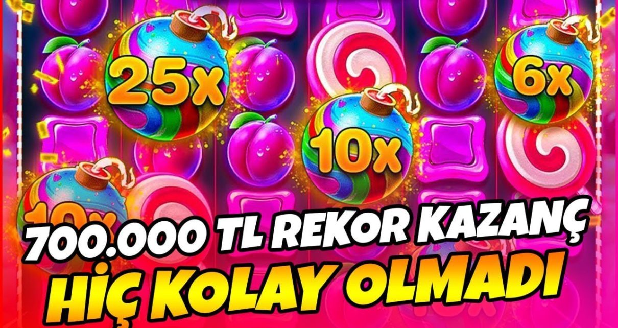 Sweet Bonanza | 700.000 Tl Vurgun  3 Kez 100X Yakaladım  |