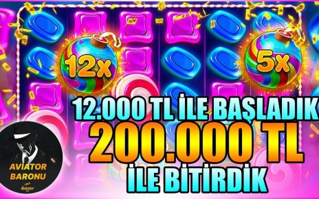 Sweet Bonanza | Oyunun İçinden Geçtik Son Anda Batmaktan Kurtulduk | #sweetbonanza #casino