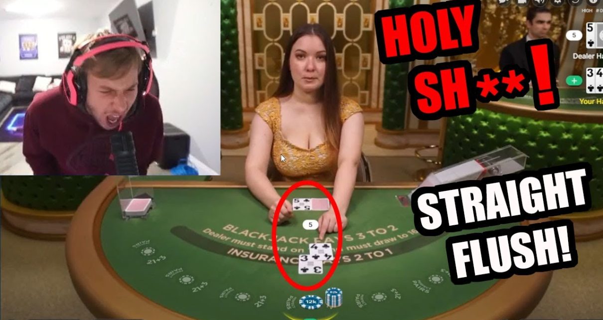 THE MOST RIDICULOUS BLACKJACK RUN EVER !!! | Xposed