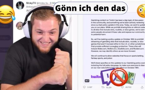 Trymacs reagiert auf das Casino Verbot auf Twitch in Zukunft????‍♂️